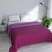 Elegante MB HOME ITALY Zomerdekbed, elegant, fuchsia/paars, tweepersoonsbed
