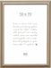 Deknudt Frames Fotolijst S221F3 - Bruin met Naturel Accent - 50x70 cm