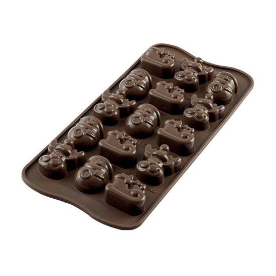 Silikomart Siliconen Chocoladevorm "Choco Winter