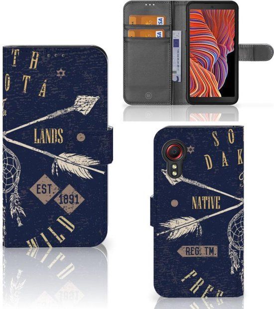 B2Ctelecom Book Case - Samsung Galaxy Xcover 5 - South Dakota - Kunstleer