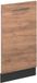 Vicco Fame-Line Vaatwasserfrontpaneel – 45 cm Krachtige eik goud