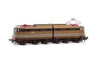 Rivarossi HR2979 FS, E.645 2e serie, aluminium strepen, bruine draaistellen, grote treeplanken, ep. IV locomotief - elektrisch