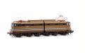Rivarossi HR2979 FS, E.645 2e serie, aluminium strepen, bruine draaistellen, grote treeplanken, ep. IV locomotief - elektrisch