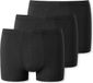Schiesser Uncover 3-pack Heren Boxershorts - Zwart - Maat L