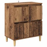 vidaXL Dressoir - Oud Hout - 60 x 35 x 70 cm