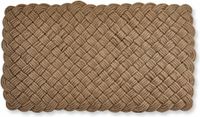 Loberon Vloerkleed Hildas Rechthoekig Jute Bruin 250x80 cm