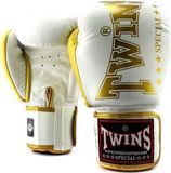 Twins Special Twins BGVL 8 - Bokshandschoenen - Wit/Goud - 10 oz