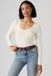 Levi's Dry Goods Pointelle top met kant en lange mouwen - Women's - XS - Wit / Egret