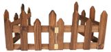 Clôture de jardin décorative en bois pour mini paysage