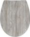 CEDO Ponderosa Pine toiletzitting 44cm houtlook - grijs