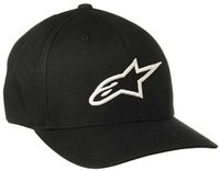 Alpinestars Ageless Curve Baseball Cap Zwart Wit 2XL/3XL Unisex