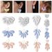 Dailygoods - Set de 4 emporte-pièces - Formes de fleur - Argile polymère - Fabrication de boucles d'oreilles - Artisanat créatif - Bijoux