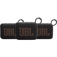 JBL Go 4 - 3-pack - Zwart