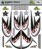 Jamara Stickerset, Zwart