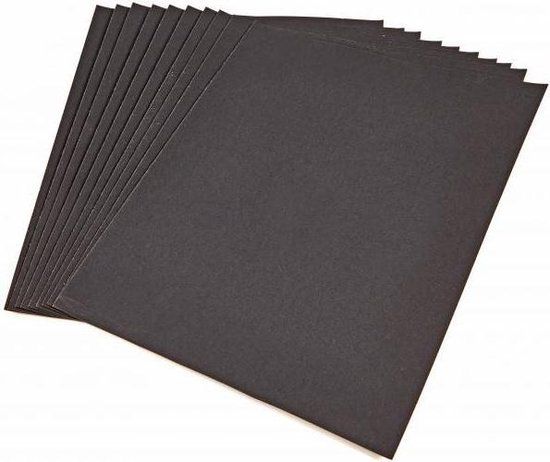 HBM Waterproof Schuurpapier - K240 - 10 stuks - 28x23cm