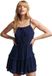 Superdry Vintage Broderie Cami Jurk Blauw M Vrouw
