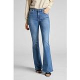 LEE Breese Jaded Dames Flared Jeans - Maat 31/29