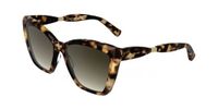 Longchamp LO803S Beige havana 57/15/140 Vrouwen Zonnebrillen