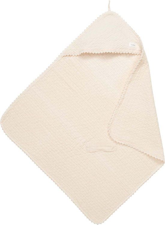 Koeka wikkeldeken lace Elba natural 100x100