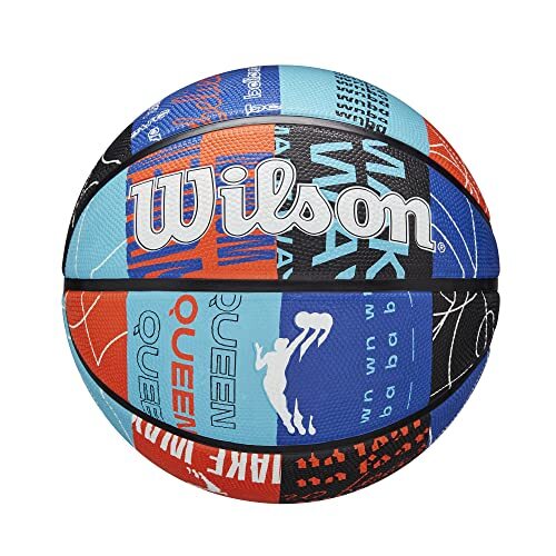 Wilson Uniseks basketbals, kleurrijk, 6 stuks