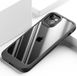 ShieldCase telefoonhoesje geschikt voor Apple iPhone 13 Mini hoesje TPU met rand - zwart/transparant