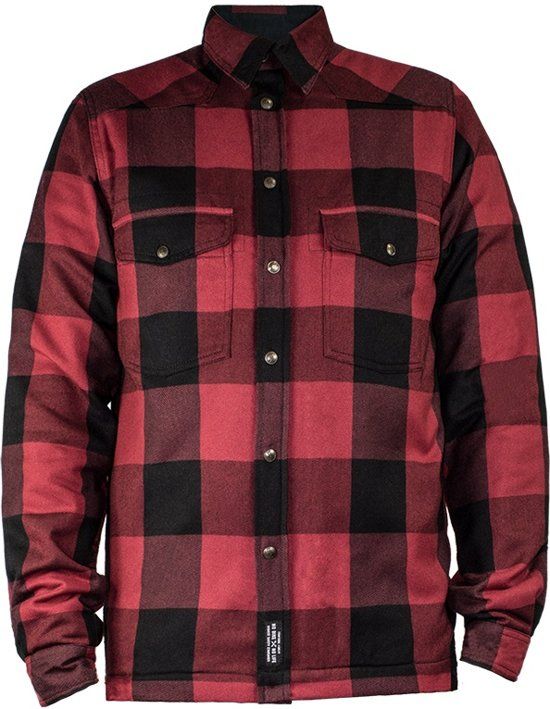 John Doe MOTOSHIRT ROOD ZWART XTM MOTORSHIRT M