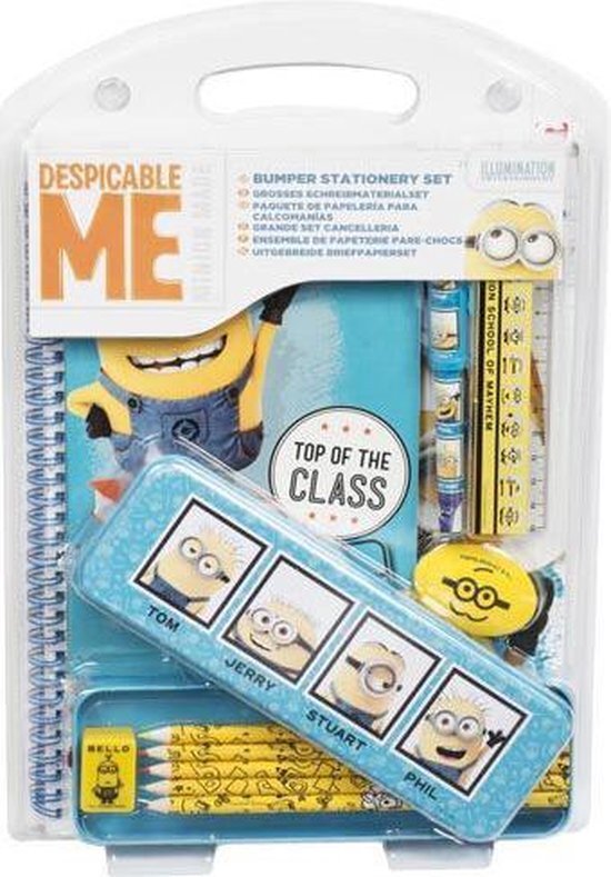 Minions Uitgebreide Briefpapierset