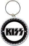 Rock Off Kiss - Buzzsaw Sleutelhanger - Zwart/Wit