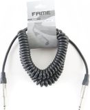 Stagg MUSIC STORE spiral instrumentenkabel 6 m - Kabel voor instrumenten