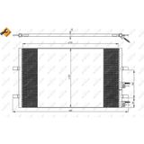 Nrf Condenseur, Climatisation 35846 Ford 1371571 1383318 1485358 6c1119710ab