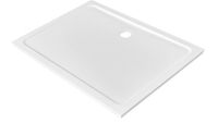 Adema Dawn douchebak - 120x90x4cm - rechthoek SMC - glans wit
