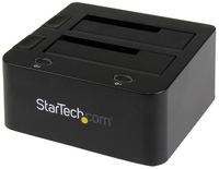 StarTech.com UNIDOCKU33 - Docking station voor harde schijven - USB 3.0 - Zwart