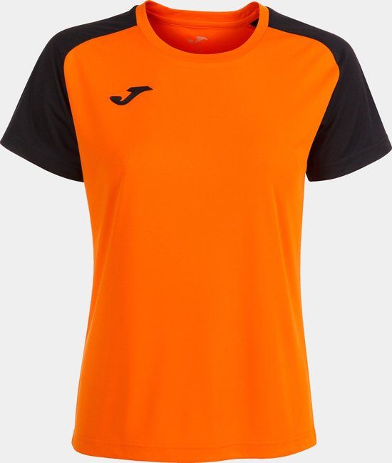 Joma Academy IV T-shirt - Women - Orange/Black - Size M - Unisex