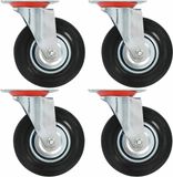 vidaXL - 24 stuks Zwenkwielen - 125 mm