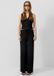 QS s.Oliver QS Hose Zwart Regular Fit Polyester Elastaan