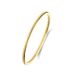 Lucardi Dames 14 karaat geelgouden ring smal