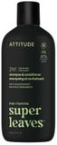 Attitude Super Leaves Men Shampooing & Après-shampoing 2en1 Bergamote & Matcha - 415 ml