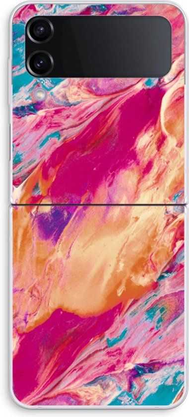 Case Company® - Samsung Galaxy Z Flip 4 Case - Pastel Echoes - Soft Cover