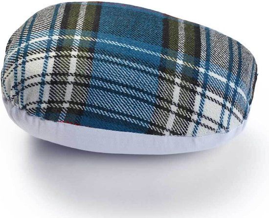 Prym Strijkkussen ei-vorm - Blauw/Wit - 18 x 10 cm