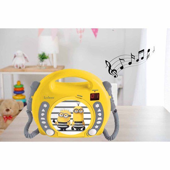 Lexibook Despicable Me CD Speler met Microfoons