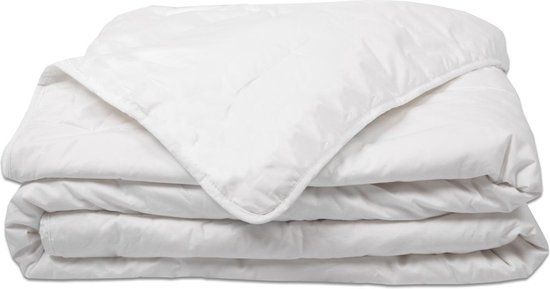 Bamboe Zomerdekbed - 140x200cm - Wit - Eenpersoons