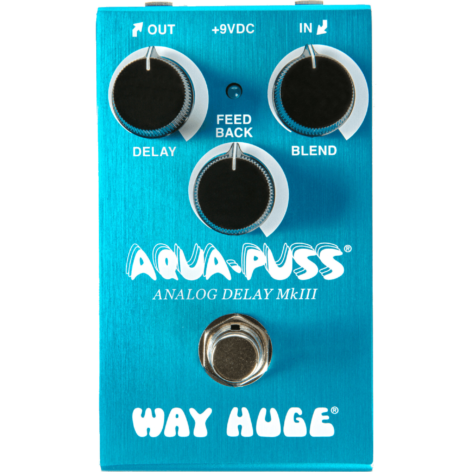 Way Huge WM 71 Smalls Aqua Puss analoog delay effectpedaal