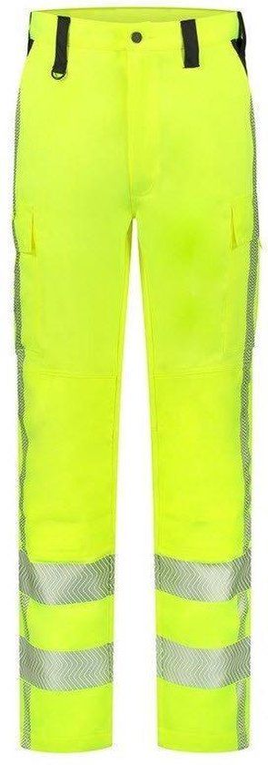 Santino Hi-Vis Werkbroek Vick - Fluor Geel - Maat 60/4XL - Unisex - Volledig reflecterend