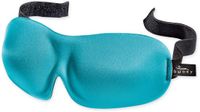Bucky 40-Blink No-Pressure Oogmasker voor Reizen en Slapen, Frans Blauw