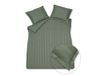 Vandyck Purity 86 Stripe Dekbedovertrek 2-persoons (200x200/220) sage green