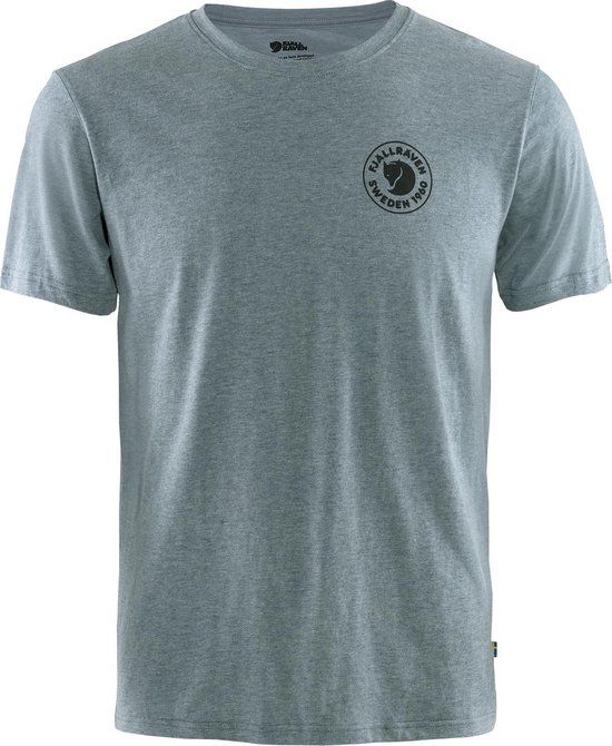 Fjallraven 1960 Logo Outdoorshirt Heren - Uncle Blue-Melange - Maat M - Lente/Zomer 2020