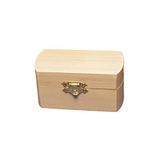 Rayher 62292000 houten kist half ovaal FSC Mix Credit, 10x6cm