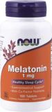 Now Foods Mélatonine, Mélatonine 1 mg, 100 comprimés