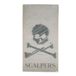 Scalpers Handdoek, 90 x 180 cm, 100% katoen, 500 g/m², beige, met logo Home