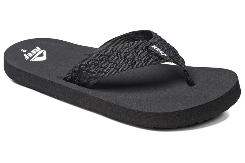 Reef Smoothy Teenslippers Heren, black